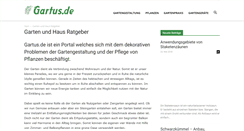 Desktop Screenshot of gartus.de